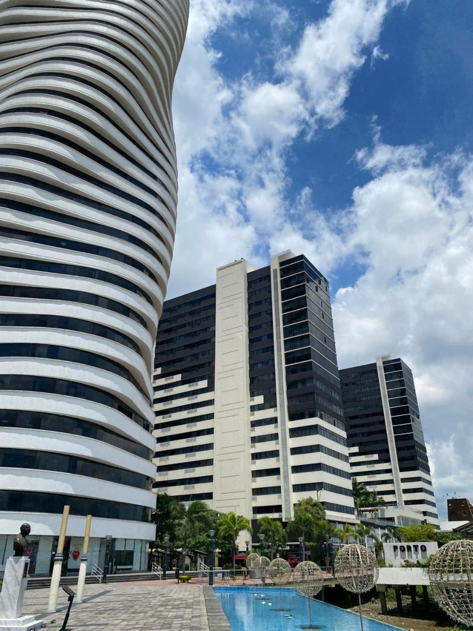 Puerto Santa Ana, Torres Bellini, 2 Dormitorios, Parqueo Guayaquil Zewnętrze zdjęcie
