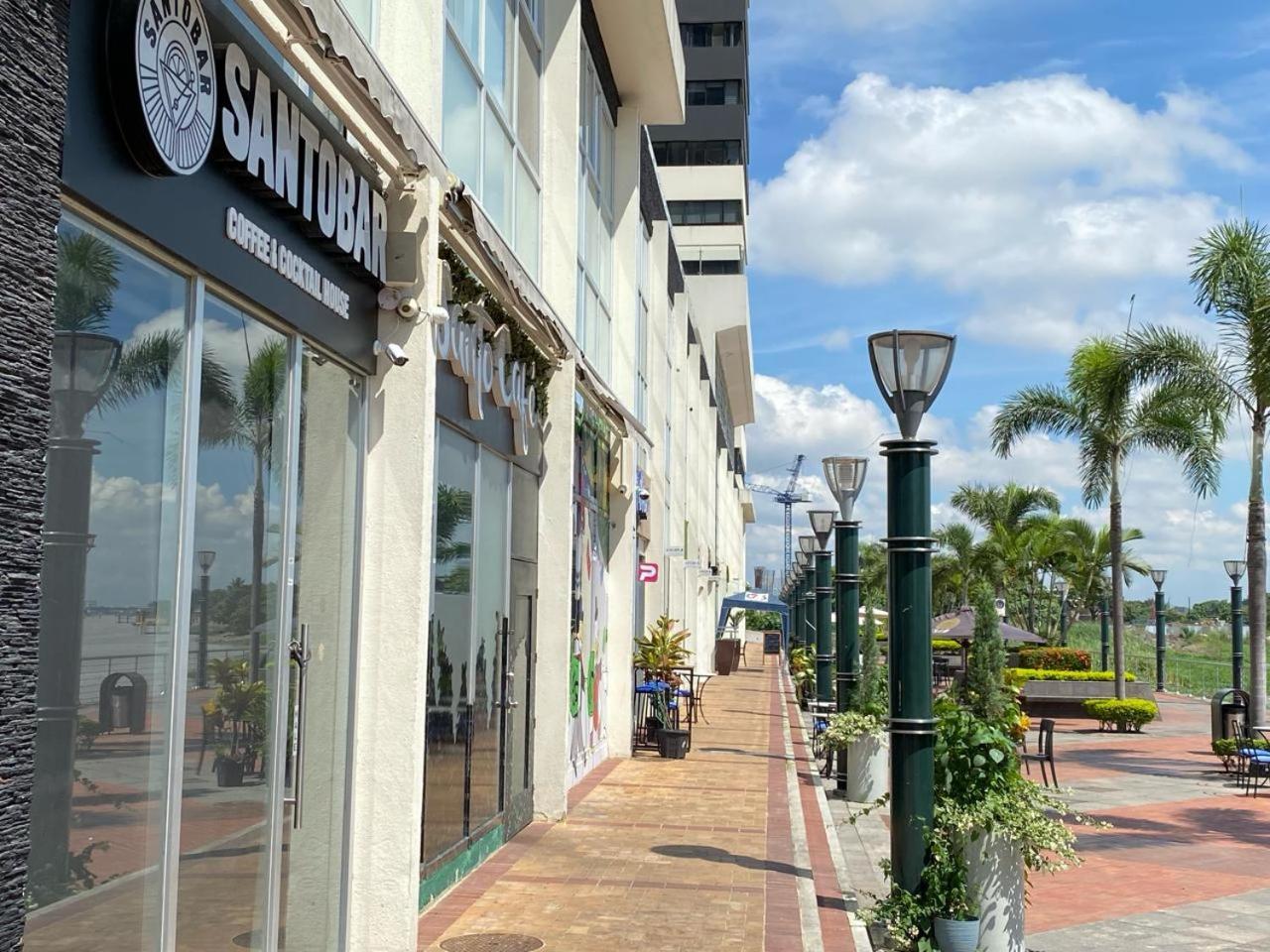 Puerto Santa Ana, Torres Bellini, 2 Dormitorios, Parqueo Guayaquil Zewnętrze zdjęcie